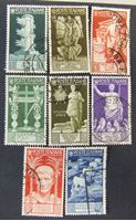 Изображение Италия 1937 г. Mi# 576-583 • 2000 лет со дня рождения императора Августа • Used XF ( кат.- €10 )