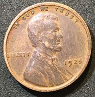 Image de США 1925 г. • KM# 132 • 1 цент • Авраам Линкольн • регулярный выпуск • VF