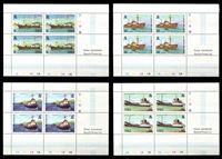 Изображение Тувалу 1978 г. SC# 77-80 • 8 - 40 c. • Корабли • MNH OG Люкс • полн. серия • кв. блоки ( кат.- $8 )