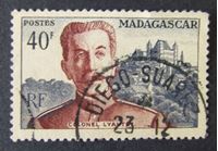 Изображение Мадагаскар 1954 г. SC# 473 • 100 лет со дня рождения полковника Лютэ • Used XF