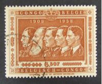 Изображение Бельгийское Конго 1958 г. SC# 363 • 50 лет колонии Конго • Used XF