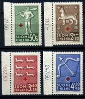 Image de Финляндия 1943 г. Gb# B54-7 • Финский Красный крест • гербы и символы территорий • благотворительный выпуск • MNH OG Люкс • полн. серия ( кат.- £9 )