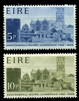 Image de Ирландия 1968 г. SC# 244-5 • 5 и 10 p. • 800-летие основания собора св. Марии • MNH OG XF • полн. серия