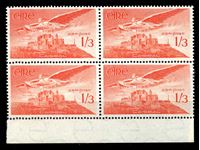 Image de Ирландия 1948-65 гг. SC# C6 • 1sh3p. • Ангел над замком • авиапочта • MNH OG XF+ • кв.блок ( кат.- $25 )