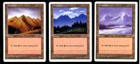 Bild von MTG (США) • 1997 г. • Mountain • 3 дизайна • AU