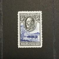 Изображение Бечуаналенд 1932 г. Gb# 109 • 5 шиллингов • MLH OG ( кат.- £130 )