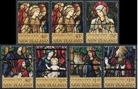 Изображение Новая Зеландия 1995 г. SC# 1303-9 • 40 c. - 1.80$ • Рождество • MNH OG XF • полн. серия ( кат.- $11 )