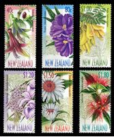 Изображение Новая Зеландия 1999 г. SC# 1563-8 • 40 c. - 1.80$ • Цветы • MNH OG XF • полн. серия ( кат.- $11 )