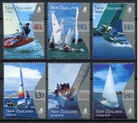Изображение Новая Зеландия 1999 г. SC# 1615-20 • 40 c. - 1.80$ • Парусный спорт • яхты • MNH OG XF • полн. серия ( кат.- $11 )