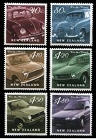 Изображение Новая Зеландия 2000 г. SC# 1651-6 • 40 c. - 1.80$ • Автомобили • MNH OG XF • полн. серия ( кат.- $11 )