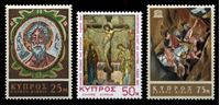 Изображение Кипр 1967 г. Gb# 313-15 • 25,50 и 75 m. • События и юбилеи • MNH OG XF • полн. серия