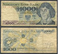 Изображение Польша 1979 г. P# 146 • 1000 злотых • Николай Коперник • регулярный выпуск • F-