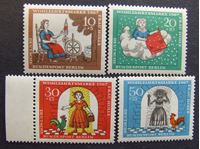 Изображение Западный Берлин 1967 г. Mi# 310-313 • Сказки братьев Гримм 1967. четвертый выпуск • MNH OG XF+