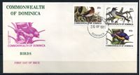 Изображение Доминика 1981 г. SC# 696-8 • 20 - 40 с. • Лесные птицы • Used(СГ) XF • КПД