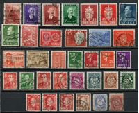 Изображение Норвегия • XIX-XX век • лот 34 старинные марки • Used VF