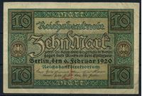 Изображение Германия 1920 г. J P# 67 • 10 марок • регулярный выпуск • XF