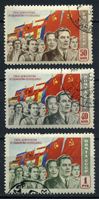 Изображение СССР 1950 г. Сол# 1556-8 • Силы демократии и социализма • Used(ФГ) XF • полн. серия