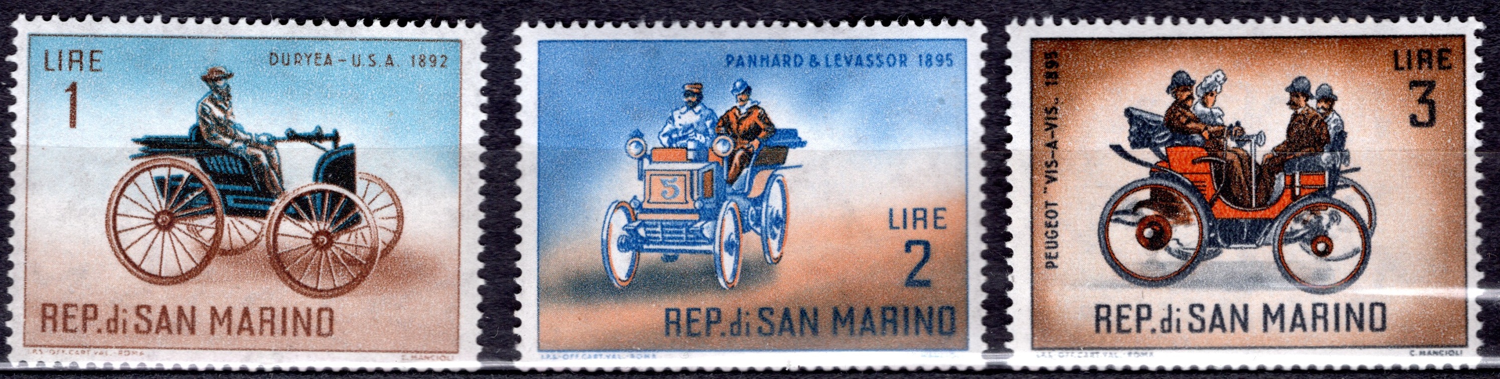 Почтовые Марки Автомобили Купить