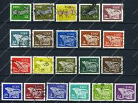 Изображение Ирландия лот 20+ старых марок стандарт / Used F-VF / Фауна