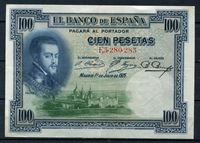 Изображение Испания 1925 г. P# 69 • 100 песет • AU
