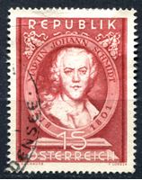 Изображение Австрия 1951г. SC# 575 • 1sh. художник Мартин Иоганн Шмидт • Used VF+