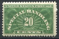 Изображение США 1925-28 гг. SC# QE3 • 20 c. спец. доставка • MNH OG XF ( кат.- $8 )
