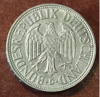 Bild von Германия • ФРГ 1958 г. D (Мюнхен) • KM# 110 • 1 марка • регулярный выпуск • MS BU люкс! ( кат.- $ 275,00 )