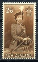 Изображение Новая Зеландия 1953-7 гг. SC# 298B • 2s.6p. • MH OG F-VF (кат. - $25.00)