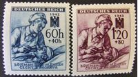 Изображение Богемия и Моравия 1942 г. • Mi# 111-112 • Красный крест • MNH OG XF+
