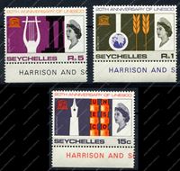 Изображение Сейшелы 1966 г. GB# 230-2 • Юнеско • MNH OG XF • полн. серия