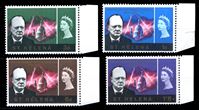 Изображение Святой Елены о-в 1966 г. Gb# 201-4 • Уинстон Черчилль • MNH OG XF • полн. серия