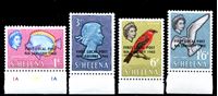 Изображение Святой Елены о-в 1965 г. Gb# 193-6 • Первая местная почта • MNH OG XF • полн. серия