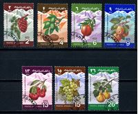 Изображение Афганистан 1984 г. SC# 1111-17 • плоды и ягоды • Used(ФГ) XF • полн. серия