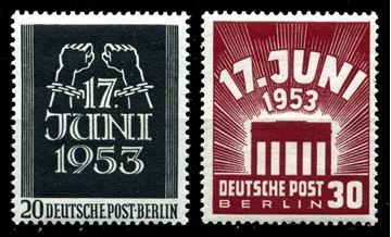 1953. ГДР 1953. Восстание 17 июня 1953 года в ГДР. Форма выступления ГДР В 1953.