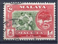 Изображение Малайя • Малакка 1960-62 гг. • Gb# 59 • 2 $ • национальная борьба • Used XF ( кат.- £15 )