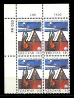 Изображение Фарерские о-ва 1978 г. SC# 41 • 140 o. • 50-летие гильдии девочек-скаутов • MNH OG Люкс • кв.блок