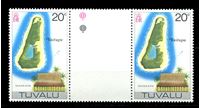 Изображение Тувалу 1976 г. SC# 30 • 20 c. • Острова архипелага • Ваитупу • MNH OG Люкс • гатт. пара ( кат.- $3 )