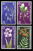 Изображение Новые Гебриды Французские 1973 г. SC# 190-3 • 25 - 65 c. • Полевые цветы • MNH OG XF • полн. серия ( кат.- $12 )