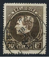 Изображение Бельгия 1929 г. SC# 212 • 10 fr. • король Альберт I • Used XF ( кат.- $5 )
