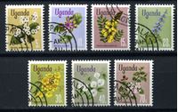 Изображение Уганда 1969 г. • SC# 115..23 • 5 .. 70 c. • Полевые цветы • Used(ФГ) XF