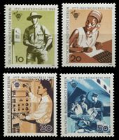Изображение Западный Берлин 1969 г. • Mi# 342-5 • 10 - 50 pf. • Международный конгресс связи и телекоммуникаций • MNH OG XF • полн. серия ( кат.- €3 )